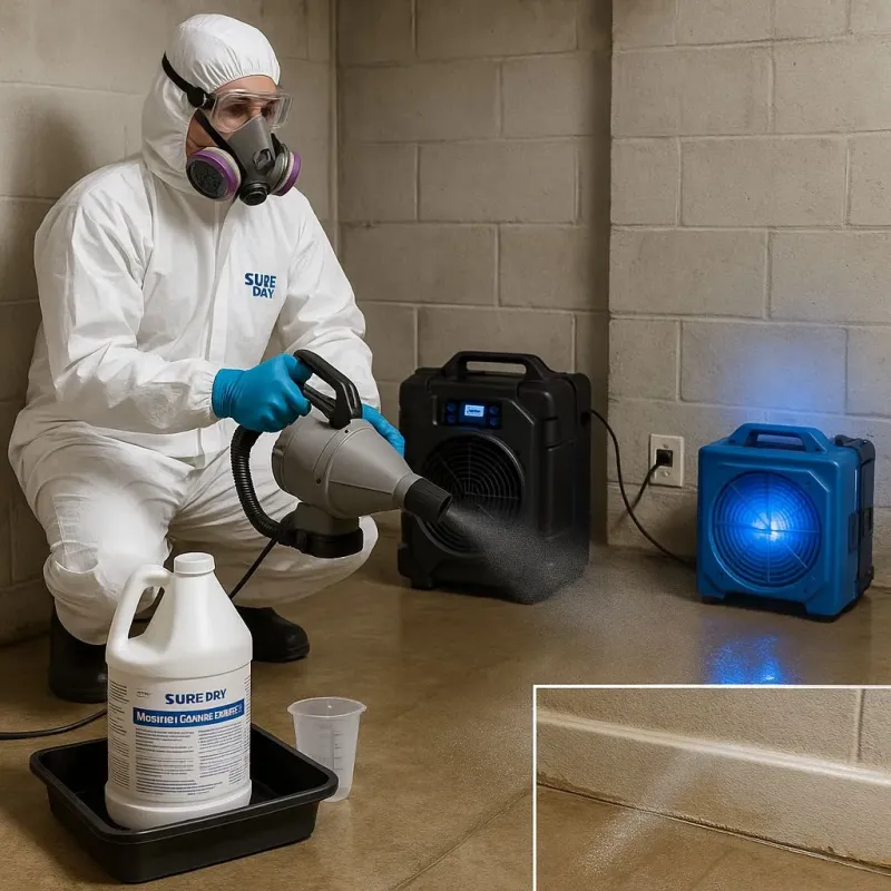 Sanitization and Odor Removal process in Morgantown, MS