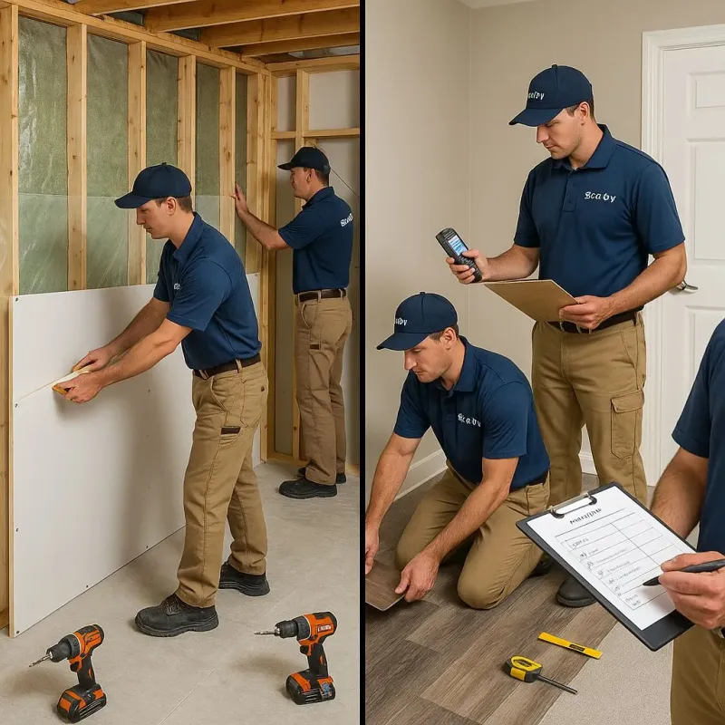 Repairs and Reconstruction process in Morgantown, MS